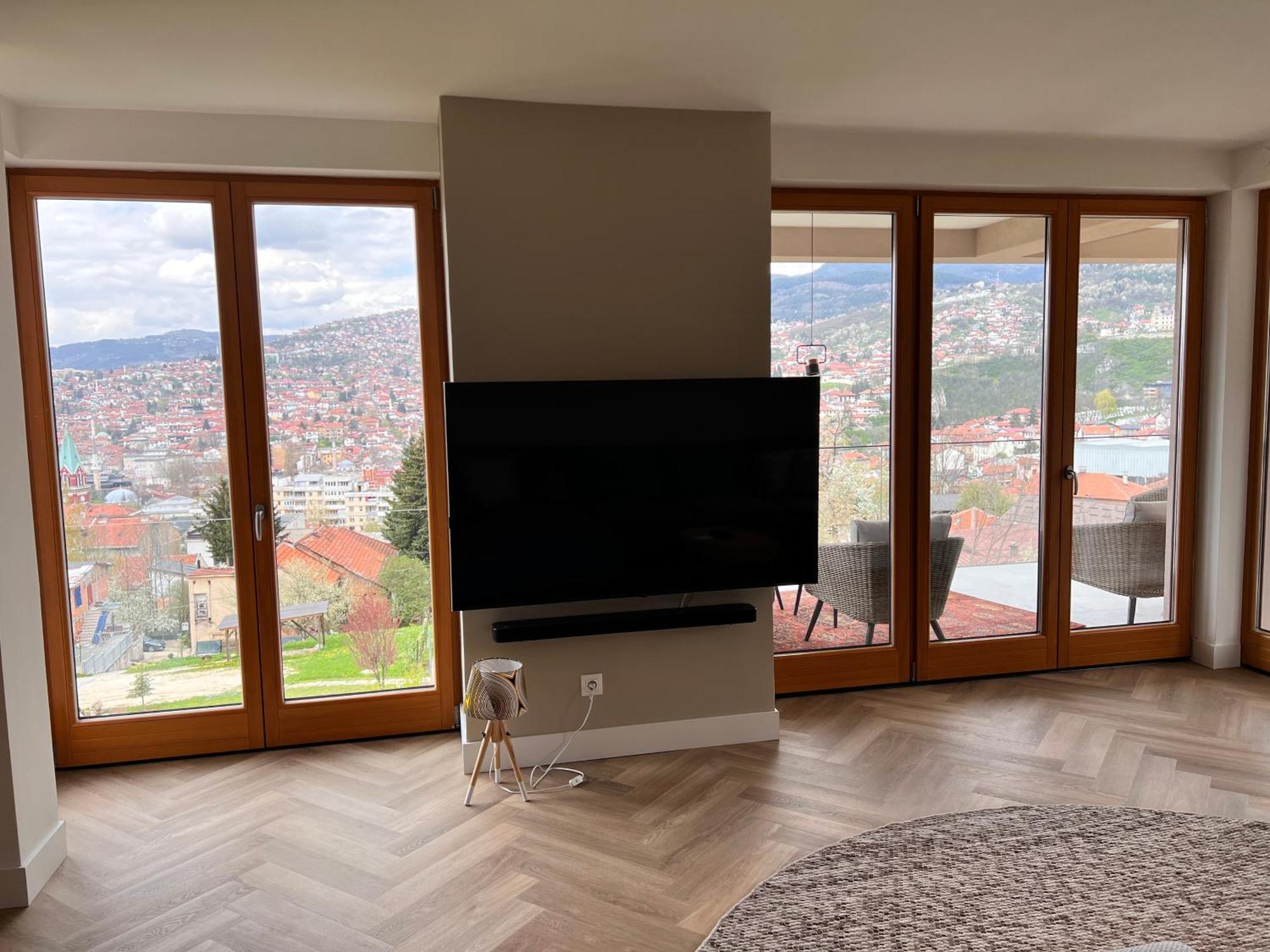 The Penthouse Sarajevo Apartment Стая снимка