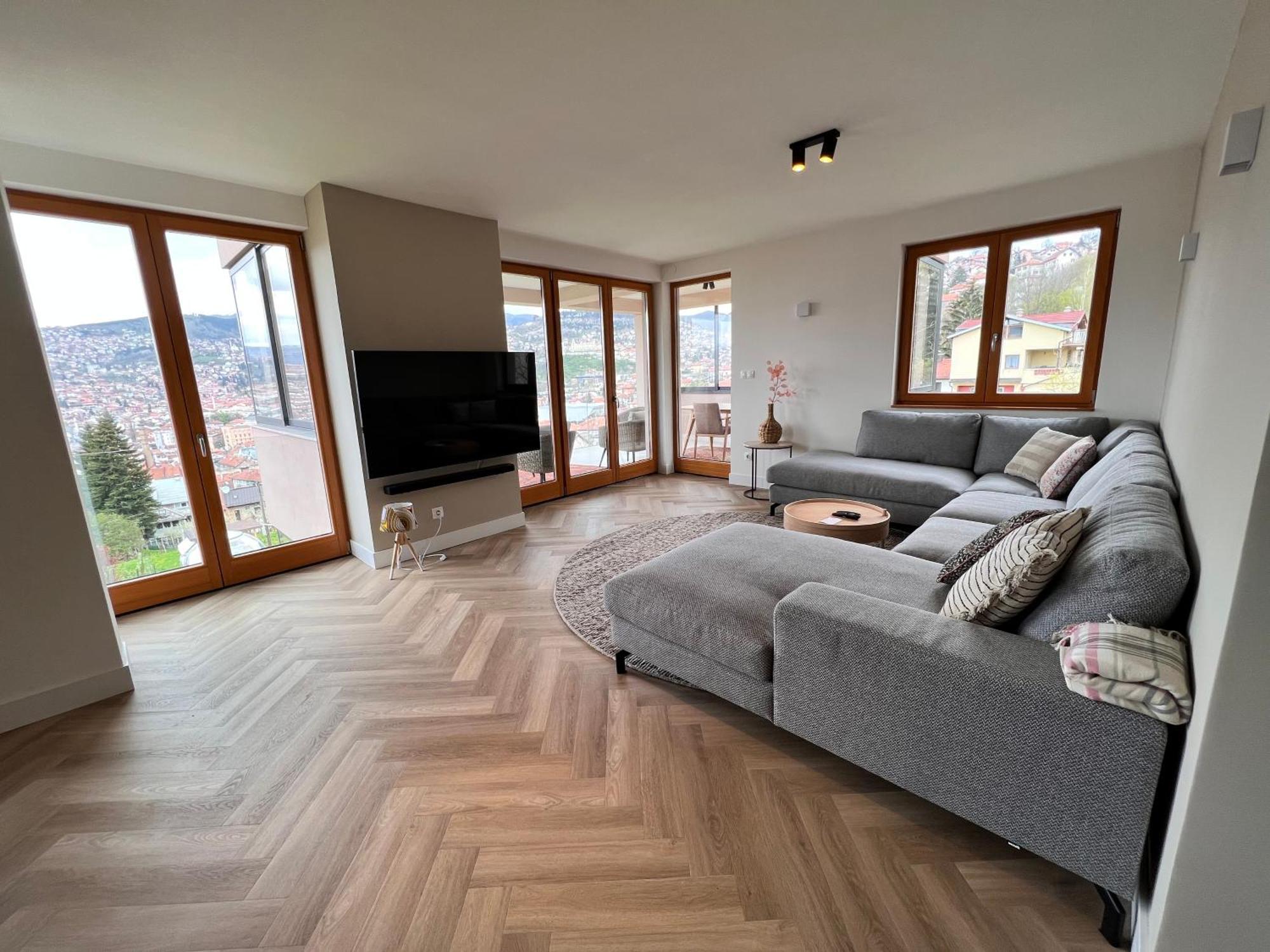 The Penthouse Sarajevo Apartment Стая снимка
